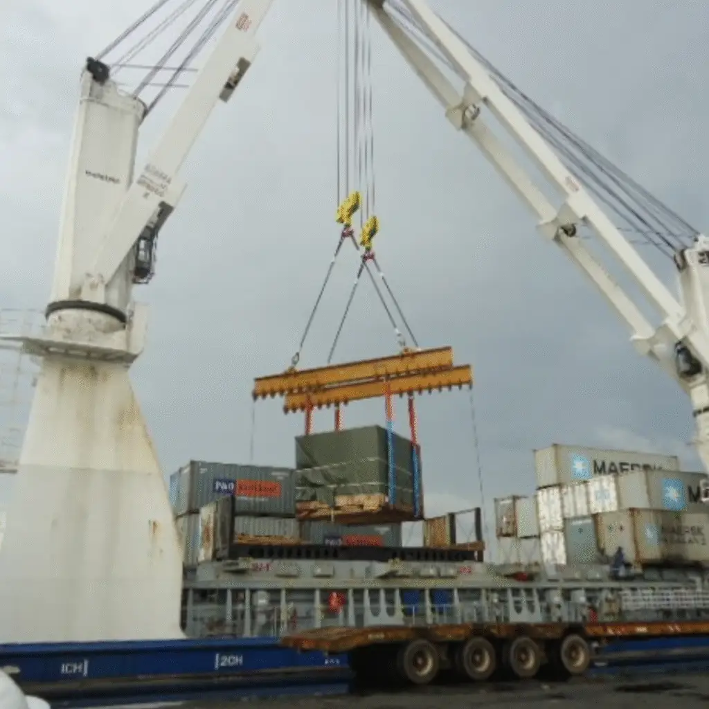 Réception sûre et sécurisée des conteneurs